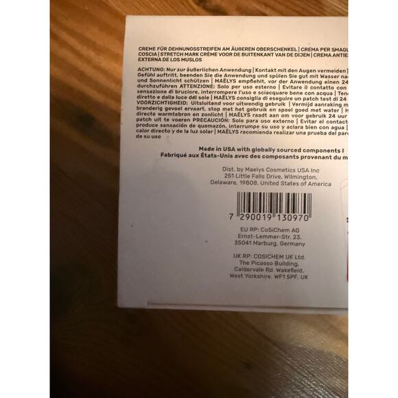 New Maely’s B- Sleek Outer Thigh Stretch Mark Cream/3.38 Fl oz - Picture 5 of 6